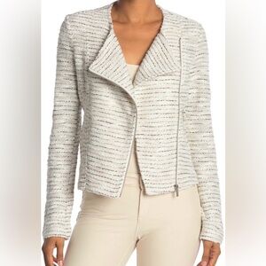 Bagatelle Cream Textured Blazer